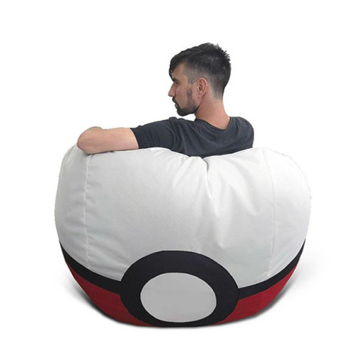 Кресло мешок "Pokeball" (пуф) детское ✅ хорошие характеристики Кресло мешок "Pokeball" (пуф) детское ✅ хорошие характеристики фото4