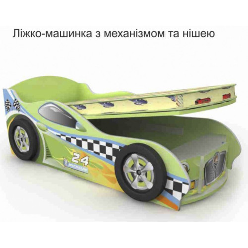 Кровать в виде машины (матрас 70*150см) Dr-11-70mp ✅ хорошие характеристики Кровать в виде машины (матрас 70*150см) Dr-11-70mp ✅ хорошие характеристики фото1