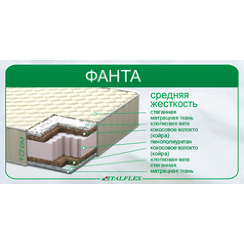 Матрац Fanta (Фанта) 160 х 80 х 10 дитячий ✅ хороші характеристики Матрац Fanta (Фанта) 160 х 80 х 10 дитячий ✅ хороші характеристики фото1