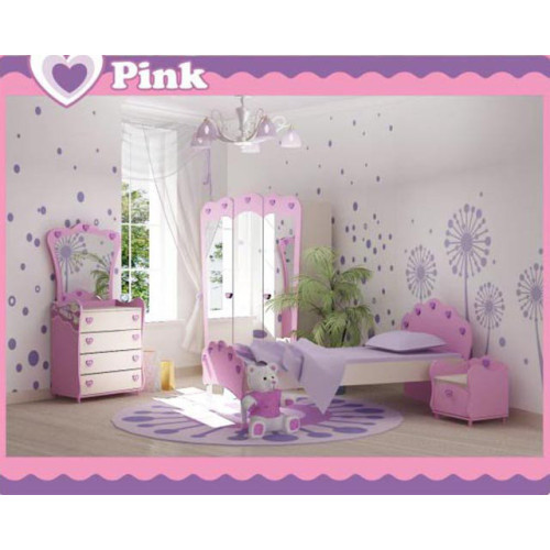Кровать чердак со шкафом + стол Pink Pn-16-2 для девочки ✅ хорошие характеристики Кровать чердак со шкафом + стол Pink Pn-16-2 для девочки ✅ хорошие характеристики фото4