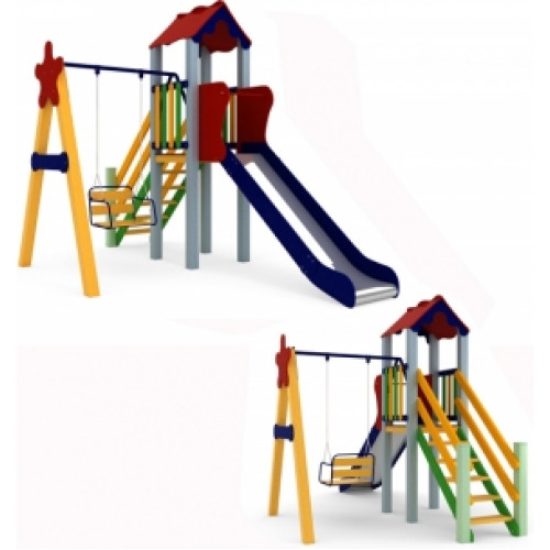 Детский игровой комплекс для улицы Кроха 1,2m