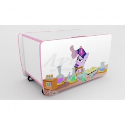 Ящик для игрушек "Little Pony" ✅ хорошие характеристики Ящик для игрушек "Little Pony" ✅ хорошие характеристики