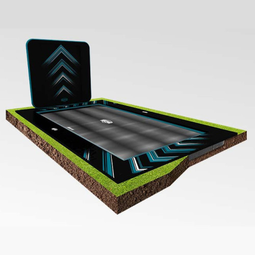 Наземный встраиваемый батут BERG Ultim Elite FlatGround 500 ✅ хорошие характеристики Наземный встраиваемый батут BERG Ultim Elite FlatGround 500 ✅ хорошие характеристики фото2