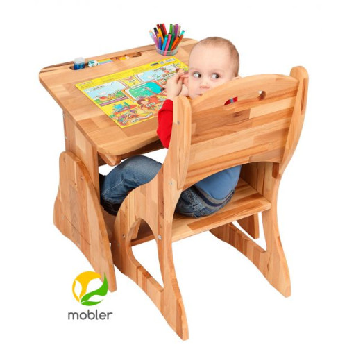 Детская парта растишка Mobler с ящиком, 60 см ✅ хорошие характеристики Детская парта растишка Mobler с ящиком, 60 см ✅ хорошие характеристики фото4