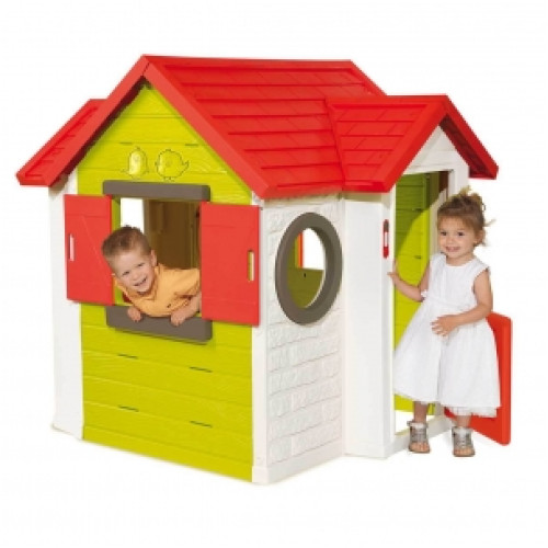 Игровой домик Smoby 810402 My House с замком и звонком