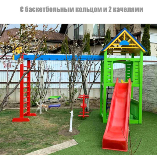 "Адонис" детская площадка для улицы спортивно-игровая ✅ хорошие характеристики "Адонис" детская площадка для улицы спортивно-игровая ✅ хорошие характеристики фото2