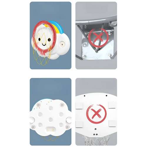 Баскетбольне кільце з м’ячиком Cloudy ✅ хороші характеристики Баскетбольне кільце з м’ячиком Cloudy ✅ хороші характеристики фото4
