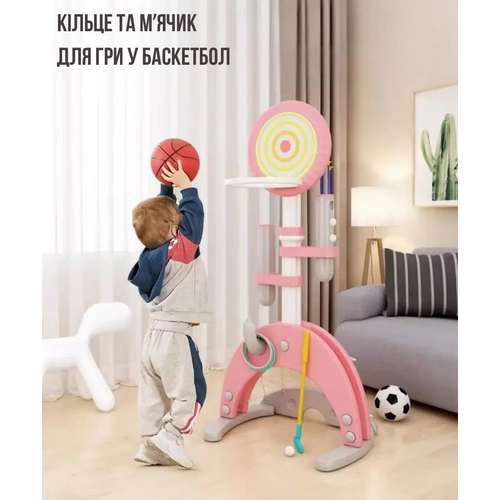 Спортивний комплекс 5в1 Luky сірий ✅ хороші характеристики Спортивний комплекс 5в1 Luky сірий ✅ хороші характеристики фото6
