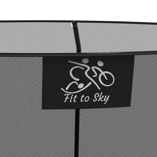 Батут FitToSky 183см з внутрішньою сіткою та драбинкою чорний ✅ хороші характеристики Батут FitToSky 183см з внутрішньою сіткою та драбинкою чорний ✅ хороші характеристики фото4