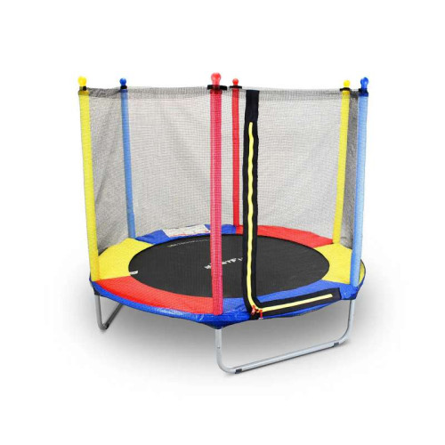 Батут Just Fun 152см Multicolor наружная сетка ✅ хорошие характеристики Батут Just Fun 152см Multicolor наружная сетка ✅ хорошие характеристики фото1