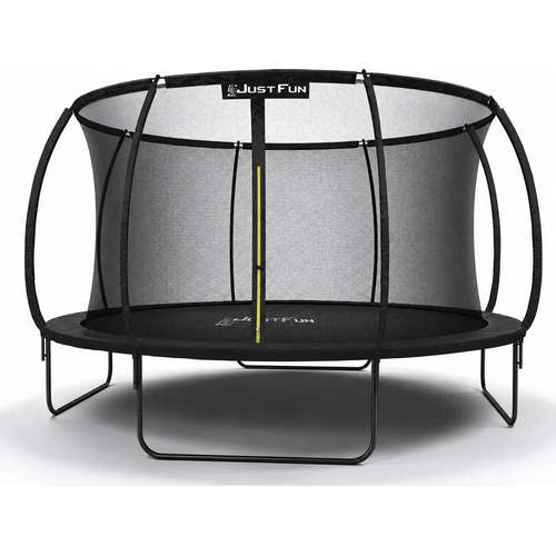 Батут 374см для детей BLACK Fiberglas black в сад ✅ хорошие характеристики Батут 374см для детей BLACK Fiberglas black в сад ✅ хорошие характеристики