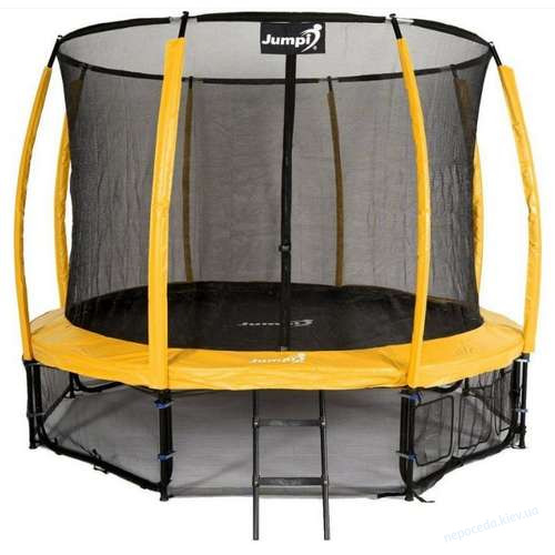 Батут Jumpi Maxy Comfort Plus с внутренней сеткой 312 см желтый Батут Jumpi Maxy Comfort Plus с внутренней сеткой 312 см желтый