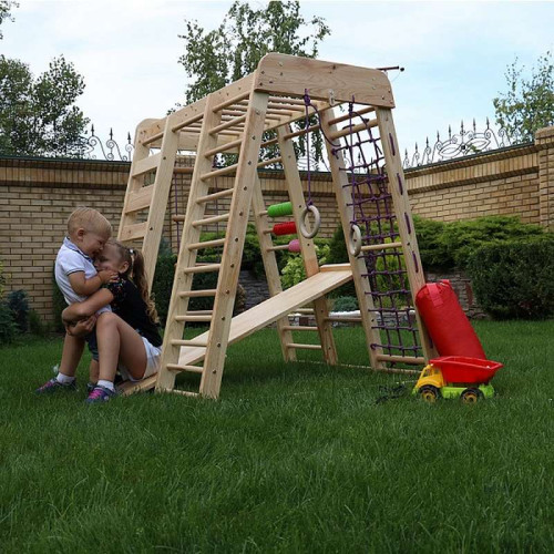 Спортивний комплекс вуличний дитячий «Акварелька-outdoor» ✅ хороші характеристики Спортивний комплекс вуличний дитячий «Акварелька-outdoor» ✅ хороші характеристики фото5
