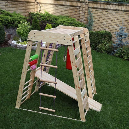 Спортивний комплекс вуличний дитячий «Акварелька-outdoor» ✅ хороші характеристики Спортивний комплекс вуличний дитячий «Акварелька-outdoor» ✅ хороші характеристики фото4