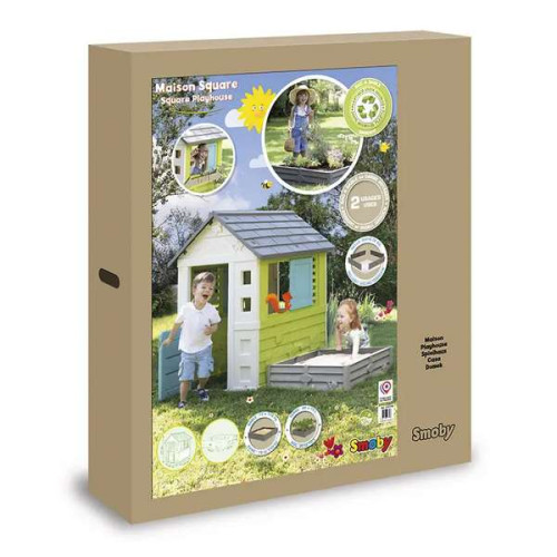 Детский пластиковый домик Smoby Garden House 2в1 с песочницей или грядкой ✅ хорошие характеристики Детский пластиковый домик Smoby Garden House 2в1 с песочницей или грядкой ✅ хорошие характеристики фото5