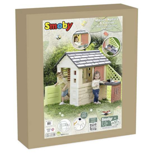 Ігровий дитячий будиночок Smoby Сонячний з літньою кухнею ✅ хороші характеристики Ігровий дитячий будиночок Smoby Сонячний з літньою кухнею ✅ хороші характеристики фото4