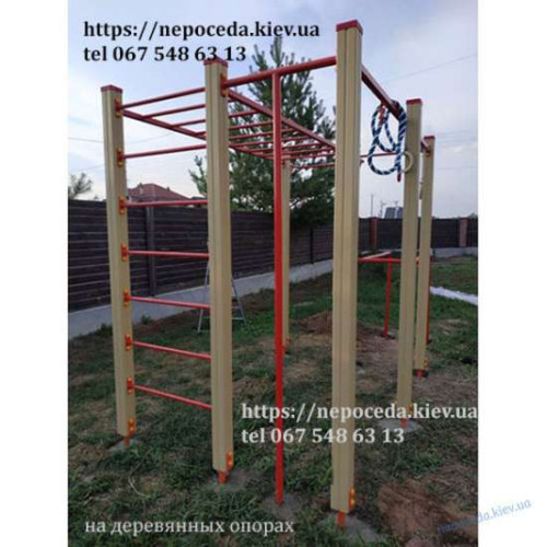Гимнастический комплекс для улицы "Робин лайт" ✅ хорошие характеристики Гимнастический комплекс для улицы "Робин лайт" ✅ хорошие характеристики фото1
