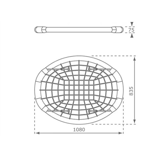 Детские качели гнездо красное Oval плетенка 108см до 150кг ✅ хорошие характеристики Детские качели гнездо красное Oval плетенка 108см до 150кг ✅ хорошие характеристики фото2
