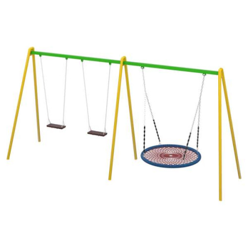 Гойдалки Triple Fun Metal ✅ хороші характеристики Гойдалки Triple Fun Metal ✅ хороші характеристики фото1