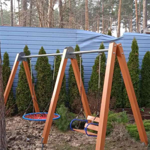 Гойдалки Triple Fun Wood ✅ хороші характеристики Гойдалки Triple Fun Wood ✅ хороші характеристики фото2