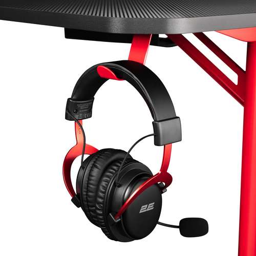 Стол компьютерный 2E GAMING OTOROSHI 120х60x75см черно-красный ✅ хорошие характеристики Стол компьютерный 2E GAMING OTOROSHI 120х60x75см черно-красный ✅ хорошие характеристики фото5
