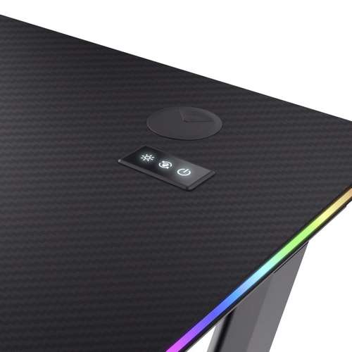 Стіл Trust GXT 709W LUMINUS 120х74см RGB підсвітка чорний ✅ хороші характеристики Стіл Trust GXT 709W LUMINUS 120х74см RGB підсвітка чорний ✅ хороші характеристики фото1