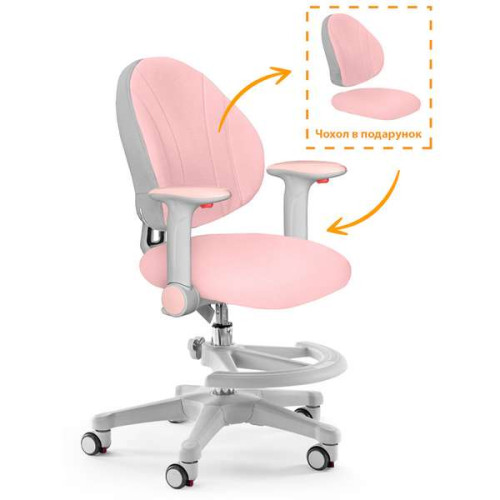 Дитяче крісло з підніжкою Evo-kids Mio G колір сірий ✅ хороші характеристики Дитяче крісло з підніжкою Evo-kids Mio G колір сірий ✅ хороші характеристики фото3