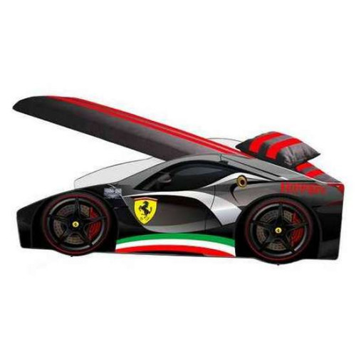 Машинка ліжко для хлопчика Ferrari Еліт 70x150 + матрац ✅ хороші характеристики Машинка ліжко для хлопчика Ferrari Еліт 70x150 + матрац ✅ хороші характеристики фото2