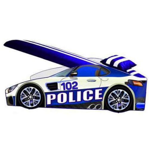 Детская кровать машинка "Элит E-8 Police" с матрасом ✅ хорошие характеристики Детская кровать машинка "Элит E-8 Police" с матрасом ✅ хорошие характеристики фото1