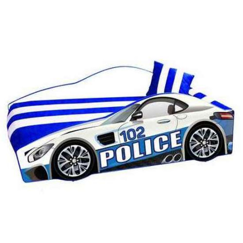 Детская кровать машинка "Элит E-8 Police" с матрасом ✅ хорошие характеристики Детская кровать машинка "Элит E-8 Police" с матрасом ✅ хорошие характеристики