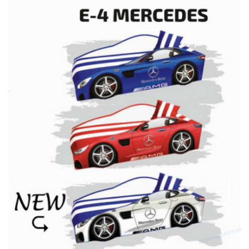Ліжко машина Mercedes Еліт 80х170cм з матрацом ✅ хороші характеристики Ліжко машина Mercedes Еліт 80х170cм з матрацом ✅ хороші характеристики фото2