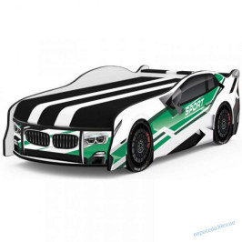 Кровать авто Space BMW SPORT зеленый Кровать авто Space BMW SPORT зеленый