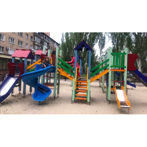 Дитячий комплекс "Фортеця" мультивіковим ✅ хороші характеристики Дитячий комплекс "Фортеця" мультивіковим ✅ хороші характеристики фото2