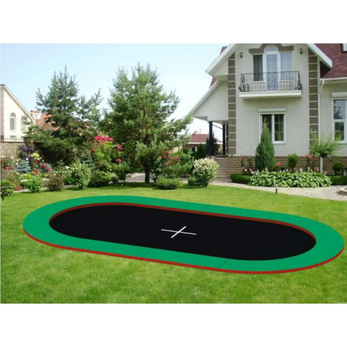 Грунтовой батут Oval 4,4х2,4 м ✅ хорошие характеристики Грунтовой батут Oval 4,4х2,4 м ✅ хорошие характеристики фото2
