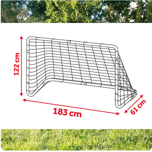 Детские футбольные ворота 183 x 122 x 61 cm 1шт красные ✅ хорошие характеристики Детские футбольные ворота 183 x 122 x 61 cm 1шт красные ✅ хорошие характеристики фото3