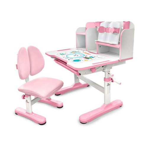Комплект парта і стілець Evo-Kids BD-28 Panda дитячий ✅ хороші характеристики Комплект парта і стілець Evo-Kids BD-28 Panda дитячий ✅ хороші характеристики фото2