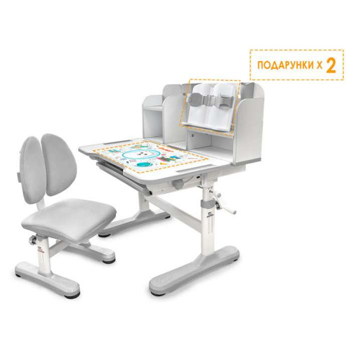 Комплект парта і стілець Evo-Kids BD-28 Panda дитячий ✅ хороші характеристики Комплект парта і стілець Evo-Kids BD-28 Panda дитячий ✅ хороші характеристики фото3