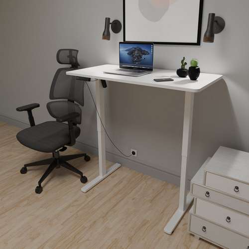 Стіл з електрорегулюванням висоти PowerDesk Lite White ✅ хороші характеристики Стіл з електрорегулюванням висоти PowerDesk Lite White ✅ хороші характеристики фото2