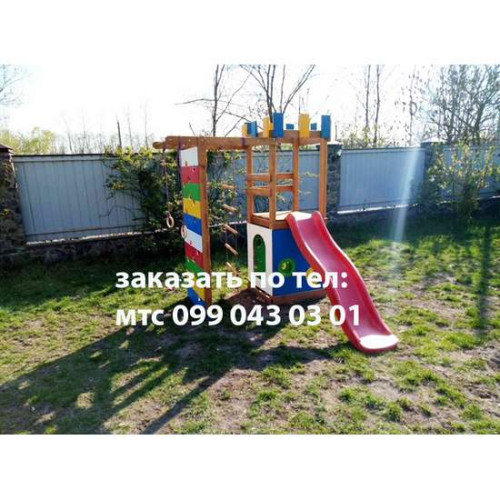 Дитячий ігровий комплекс Вежа-15 дерев'яний ✅ хороші характеристики Дитячий ігровий комплекс Вежа-15 дерев'яний ✅ хороші характеристики фото10