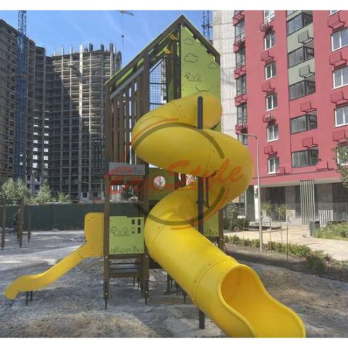 Детская площадка Великан из HDPE пластика со спиральным спуском ✅ хорошие характеристики Детская площадка Великан из HDPE пластика со спиральным спуском ✅ хорошие характеристики фото6