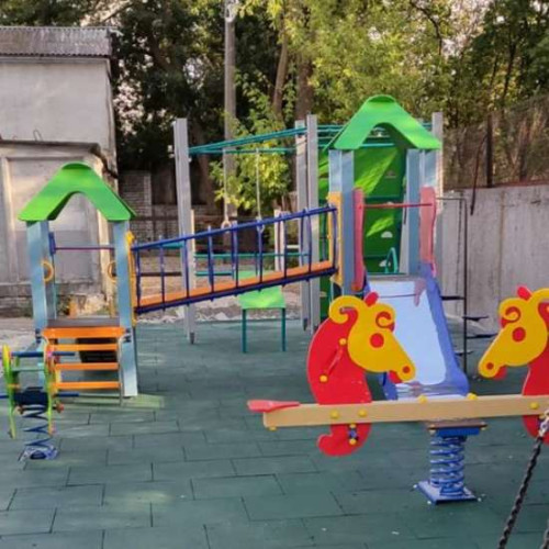 Детская площадка Little frog в детский сад ✅ хорошие характеристики Детская площадка Little frog в детский сад ✅ хорошие характеристики фото14