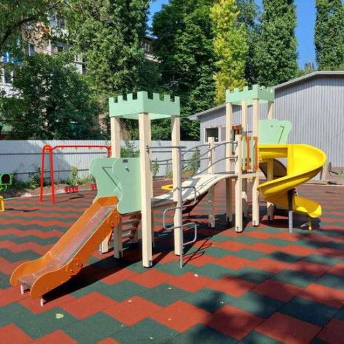 Детская площадка с 2 горками без качелей Спиральная ✅ хорошие характеристики Детская площадка с 2 горками без качелей Спиральная ✅ хорошие характеристики фото2