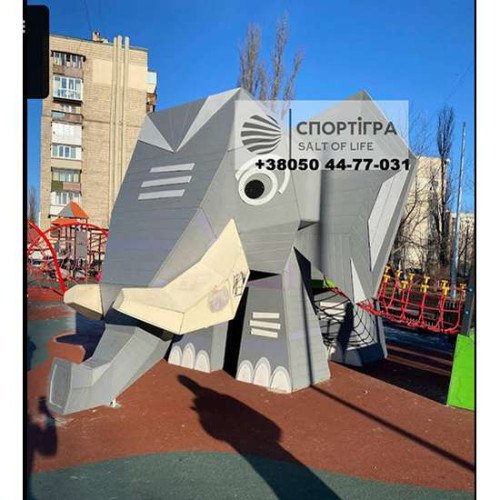 Современный детский игровой комплекс с горкой Слоненок ✅ хорошие характеристики Современный детский игровой комплекс с горкой Слоненок ✅ хорошие характеристики фото2