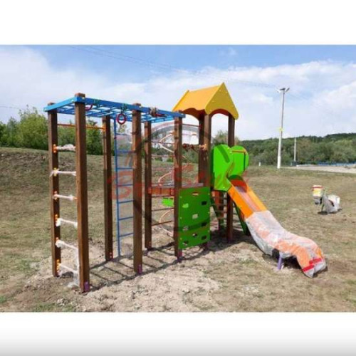Игровой детский комплекс с горкой "Енот" ✅ хорошие характеристики Игровой детский комплекс с горкой "Енот" ✅ хорошие характеристики фото4