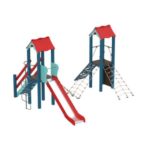 Игровой детский уличный комплекс Ropes с горкой и канатными лазами ✅ хорошие характеристики Игровой детский уличный комплекс Ropes с горкой и канатными лазами ✅ хорошие характеристики фото2