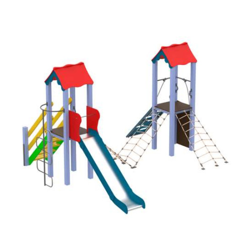 Игровой детский уличный комплекс Ropes с горкой и канатными лазами ✅ хорошие характеристики Игровой детский уличный комплекс Ropes с горкой и канатными лазами ✅ хорошие характеристики фото7
