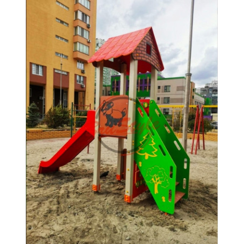 Игровой комплекс Лесные друзья DIO701HDPE пластик на улицу ✅ хорошие характеристики Игровой комплекс Лесные друзья DIO701HDPE пластик на улицу ✅ хорошие характеристики фото3