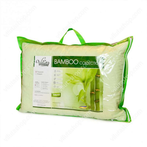 Силіконова подушка Bamboo 50х70 см ✅ хороші характеристики Силіконова подушка Bamboo 50х70 см ✅ хороші характеристики фото1