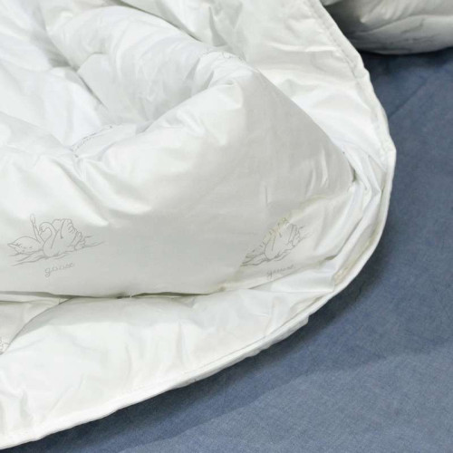 Ковдра стьобана Леб'ячий пух Soft 140х205 см ✅ хороші характеристики Ковдра стьобана Леб'ячий пух Soft 140х205 см ✅ хороші характеристики фото4