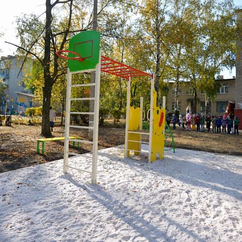 Спортивно-ігровий дитячий комплекс Слоненя на майданчик